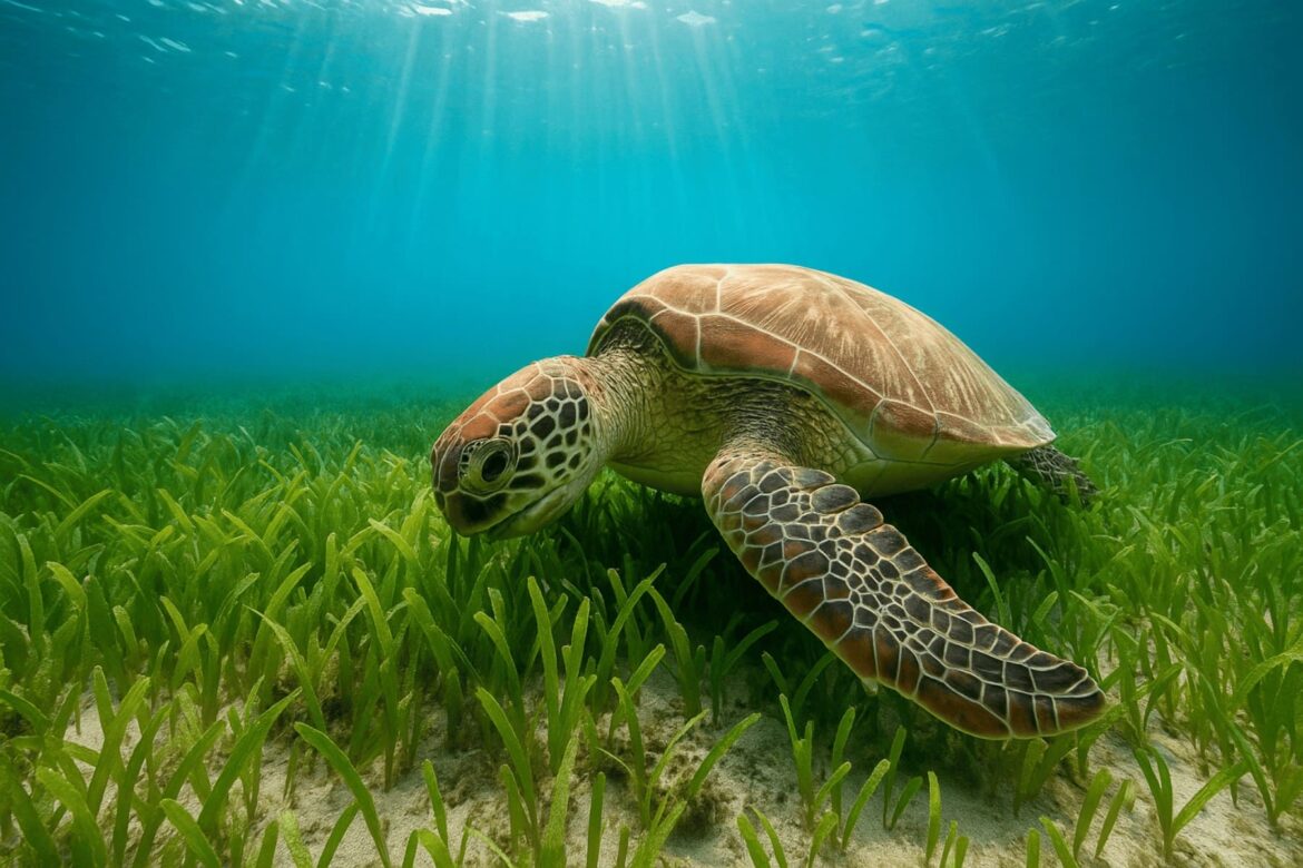 Seagrass & Turtle